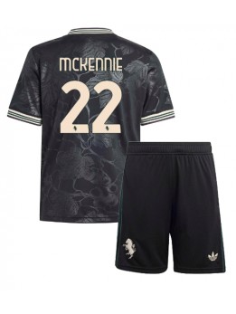 Juventus Weston McKennie #22 Replika Tredje Kläder Barn 2025-26 Kortärmad (+ byxor)